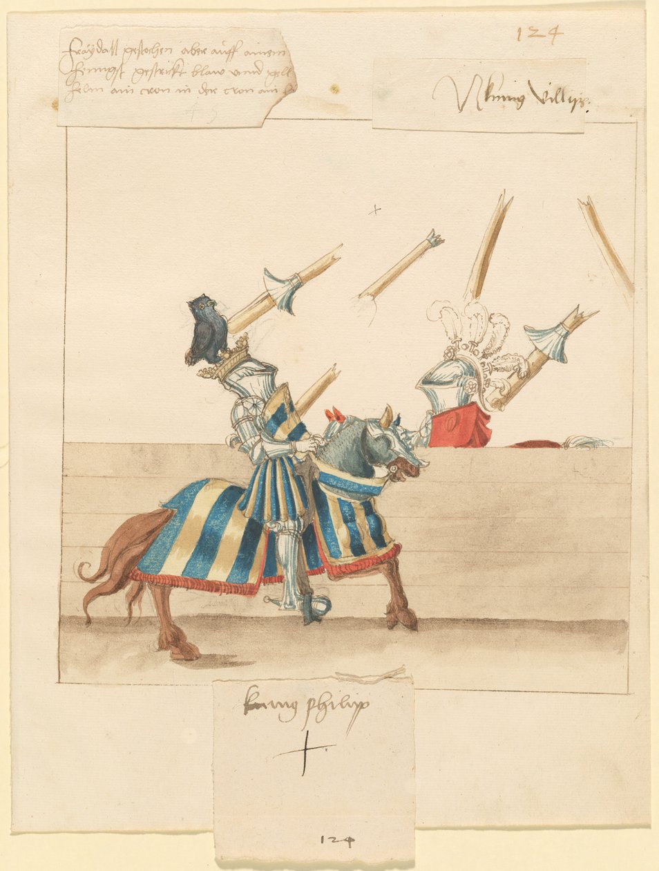 Italiaanse Vredesjoust door German 16th Century