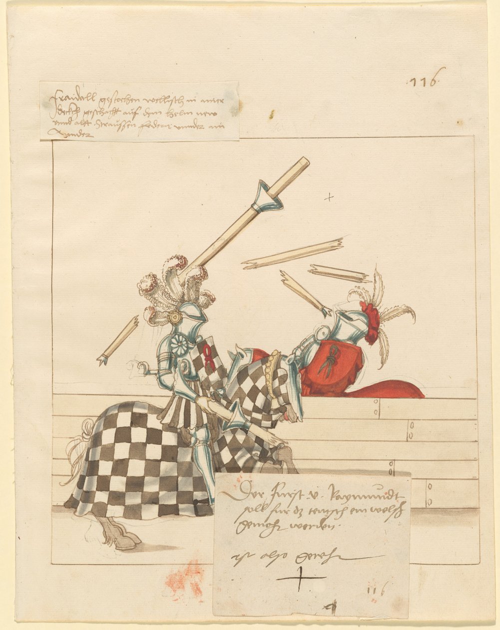 Italiaanse Vredesstrijd door German 16th Century