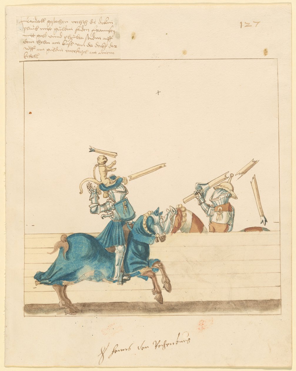 Italiaanse Vredesjoust door German 16th Century