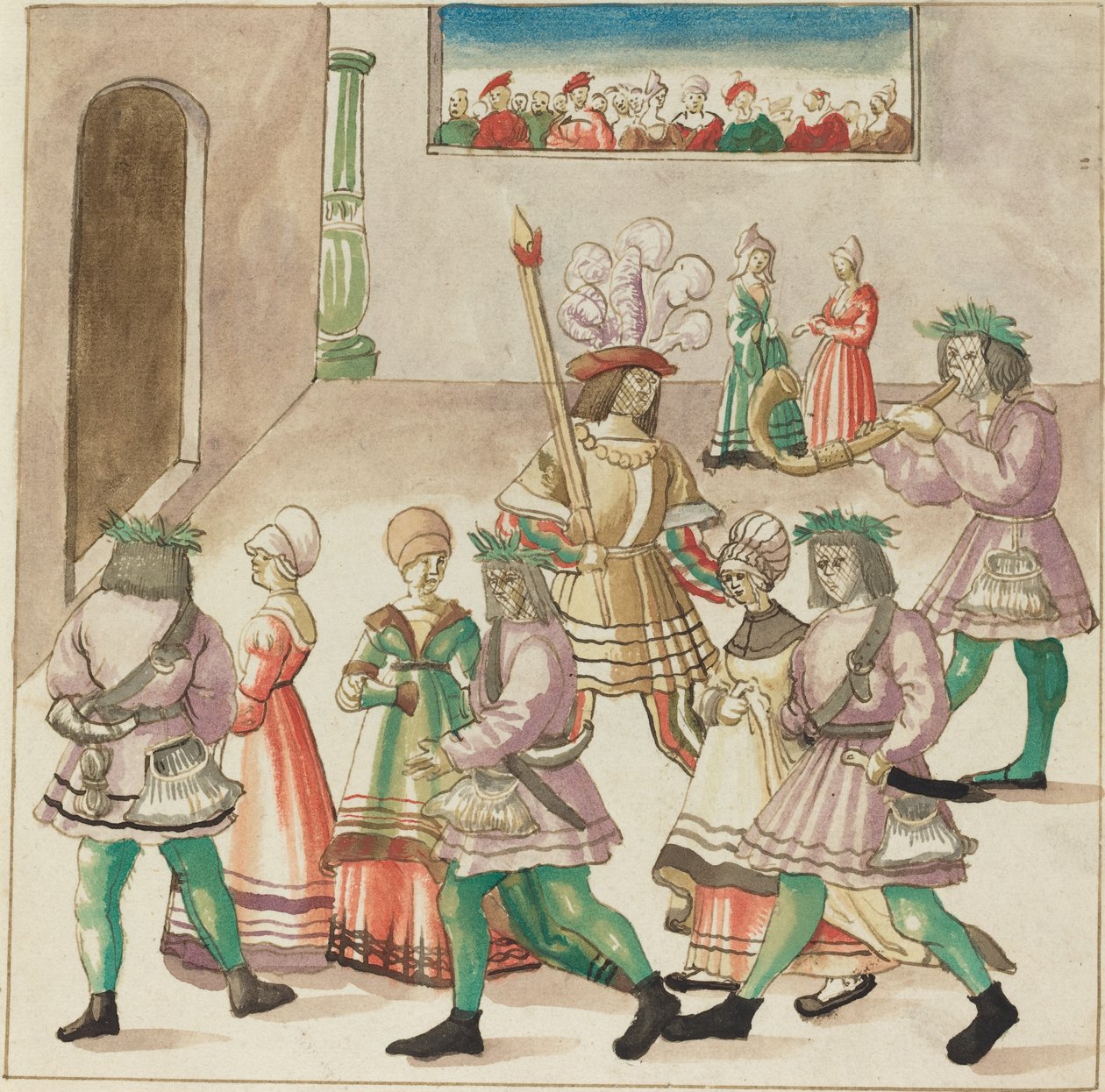 Maskerade door German 16th Century