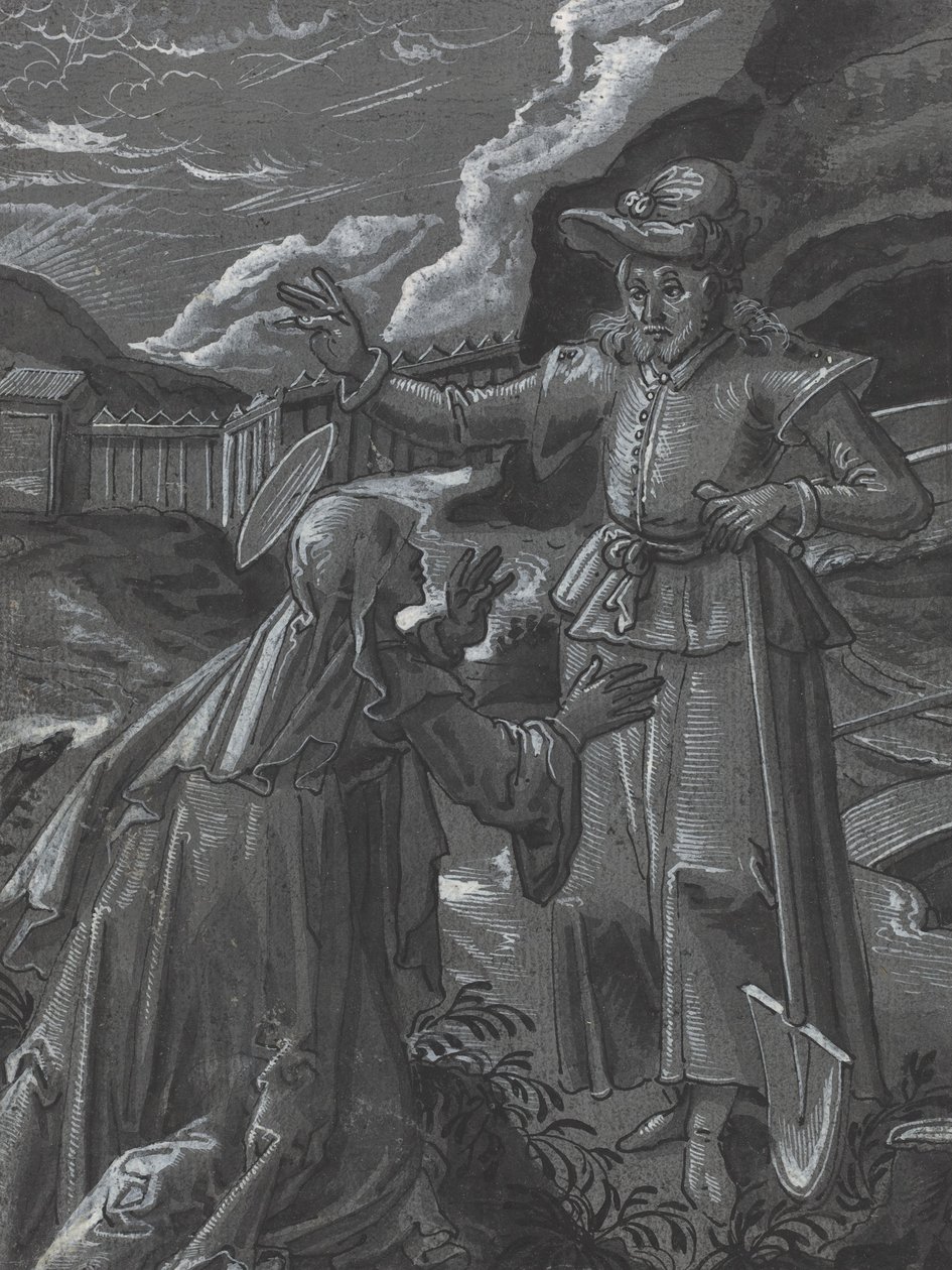 Noli Me Tangere [verso] door German 16th Century