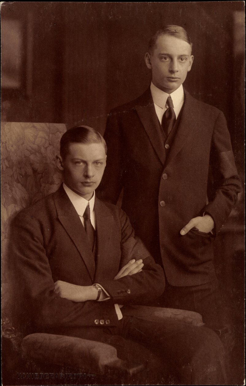 Foto Adel Hohenzollern, Prins van Pruisen, Joachim door German Photographer