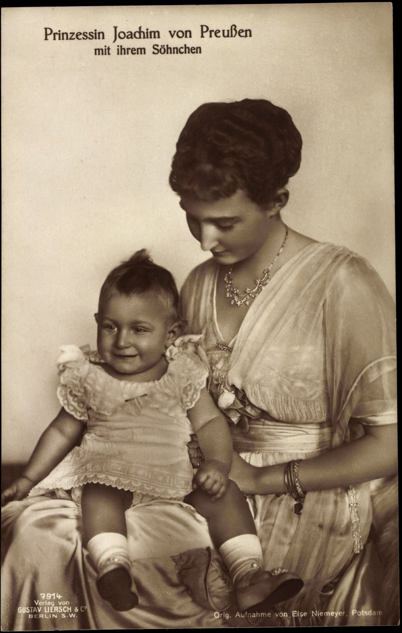 Prinses Joachim van Pruisen, zoon, Liersch 7914 door German Photographer