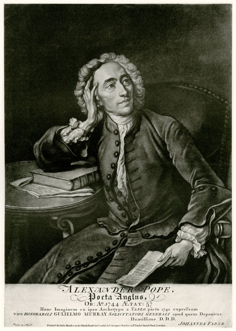 Alexander Pope door German School