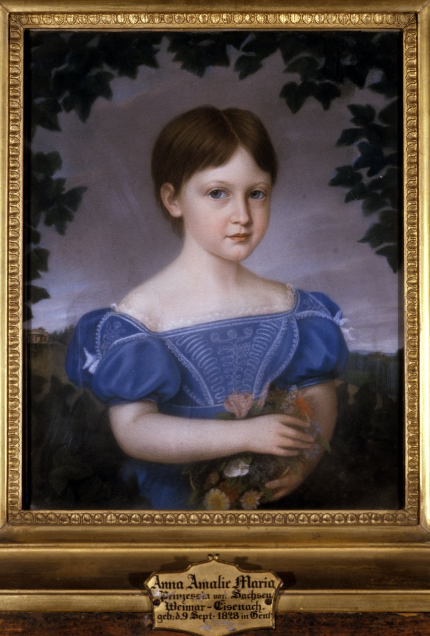 Anna Amalia Maria door German School