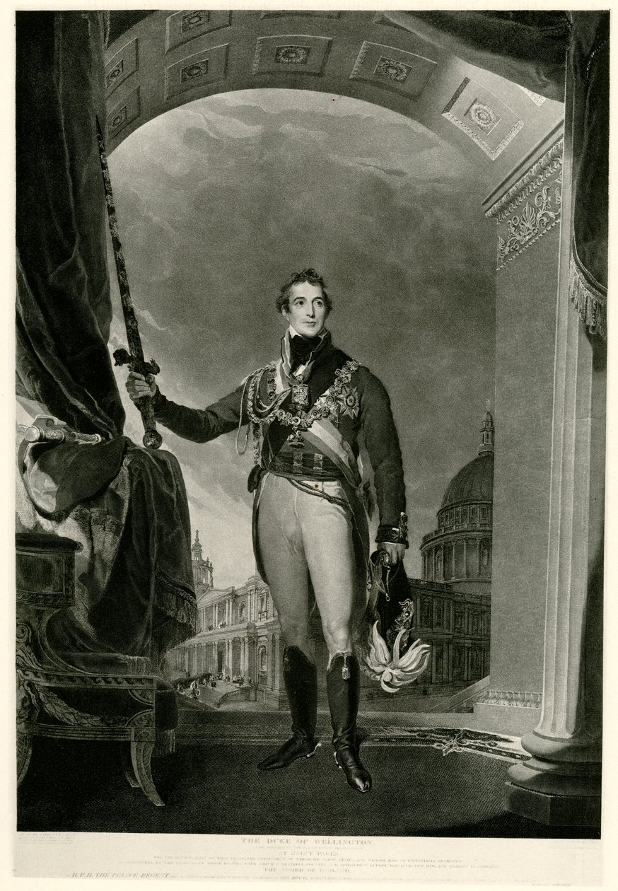 Arthur Wellesley Hertog van Wellington, 1884-90 door German School