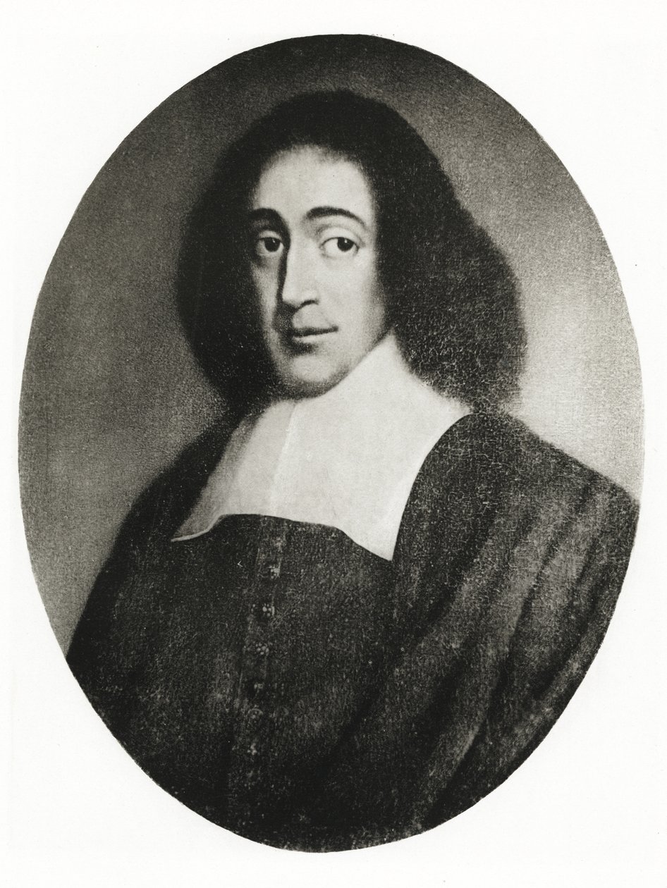 Baruch Spinoza door German School