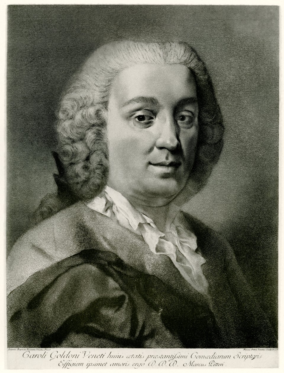 Carlo Goldoni door German School