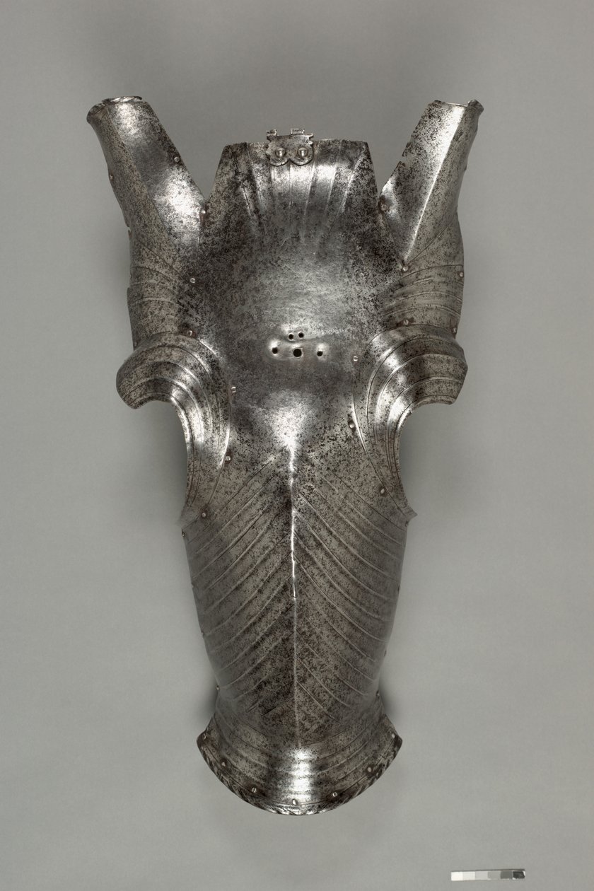Chanfron in Maximiliaanse stijl, c.1510 door German School