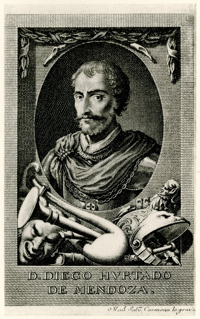 Don Diego Hurtado de Mendoza door German School