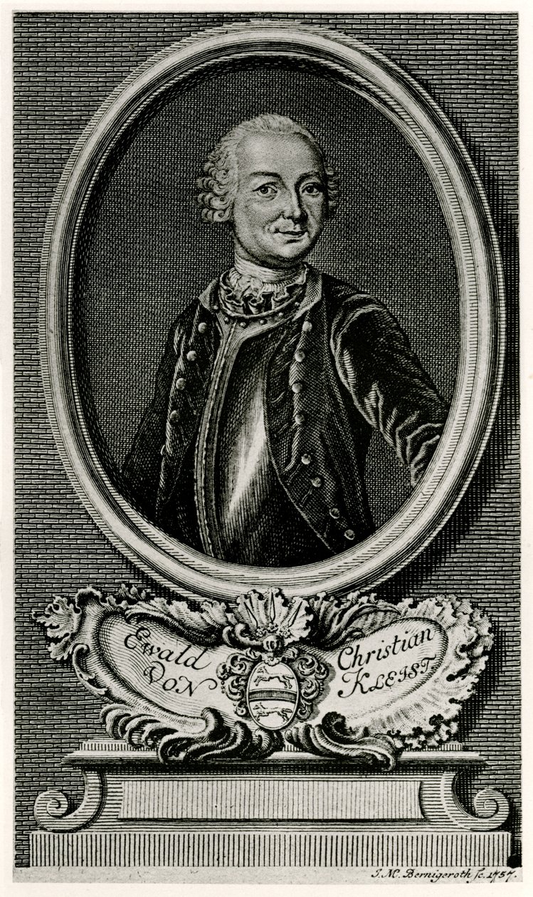 Ewald Christian von Kleist door German School