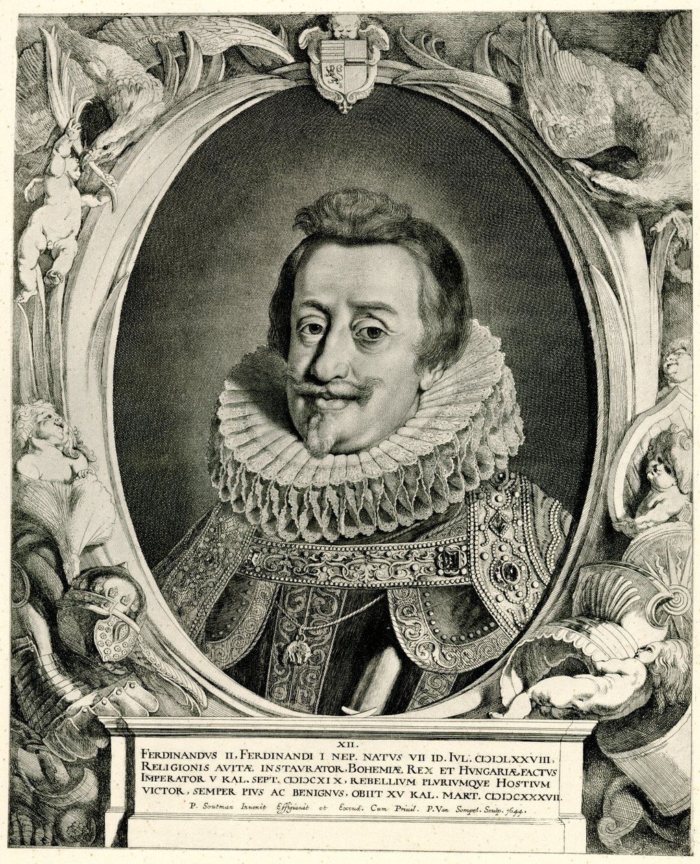 Ferdinand II door German School
