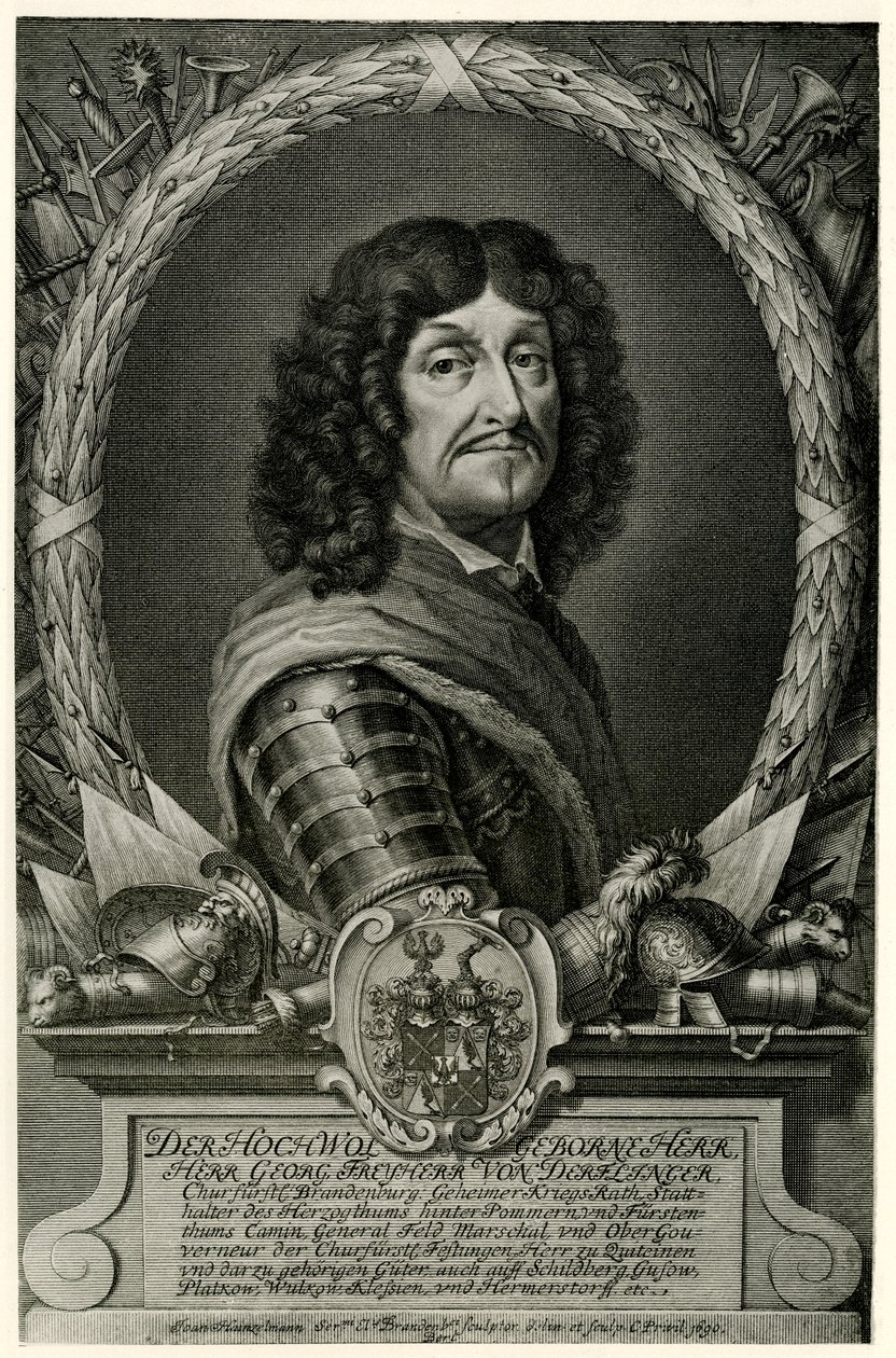 Georg Reichsfreiherr von Derfflinger door German School