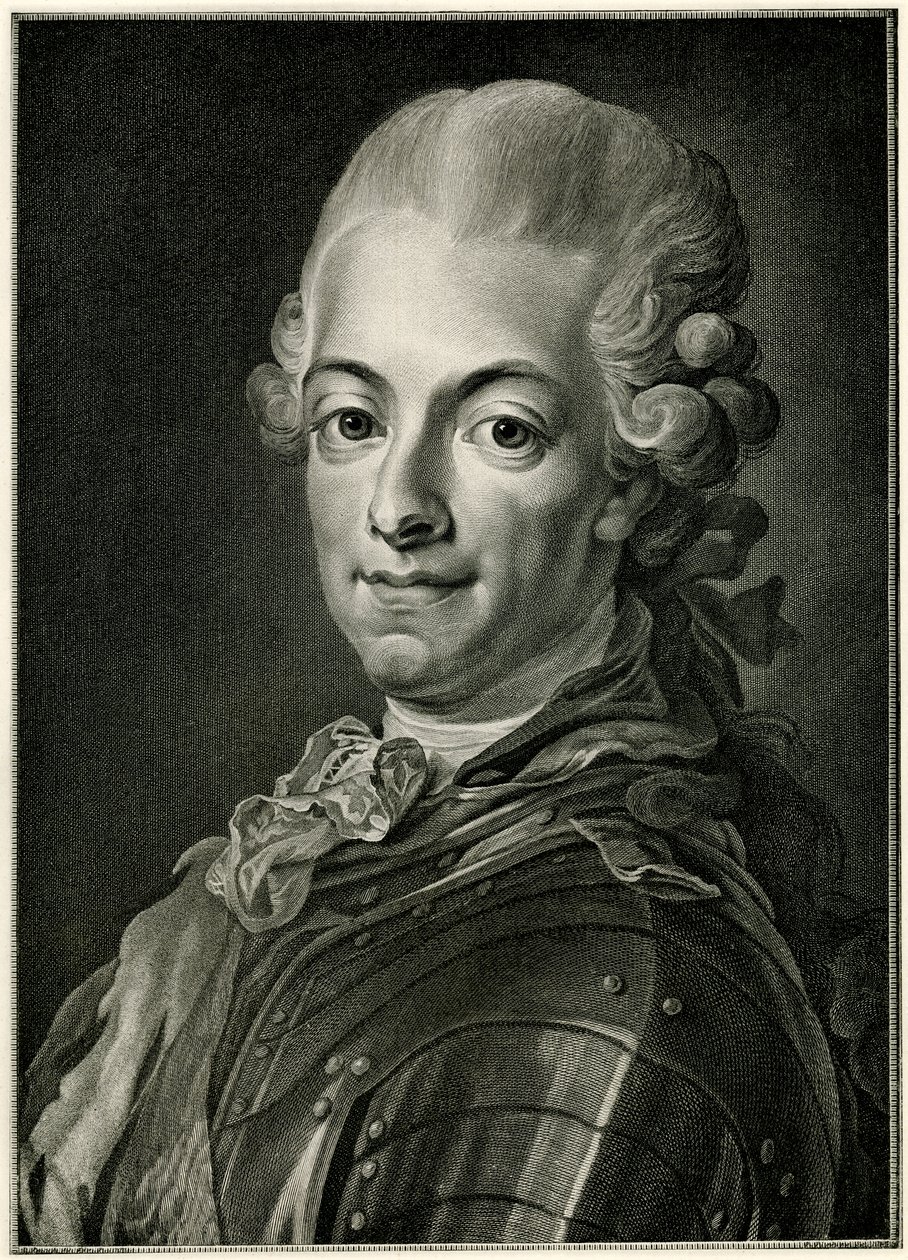 Gustav III door German School