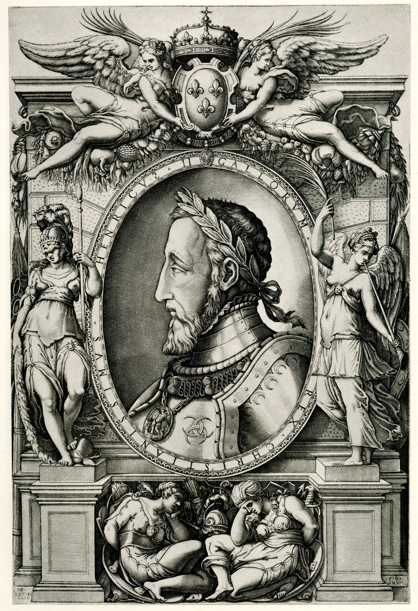 Heinrich II., 1884-90 door German School