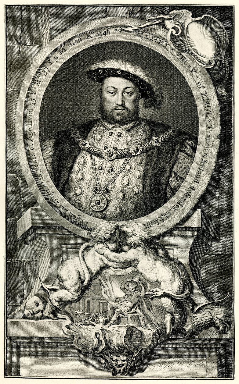 Hendrik VIII door German School