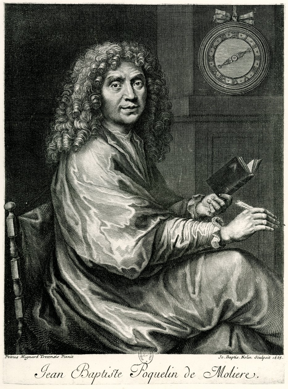 Jean Baptiste Molière door German School