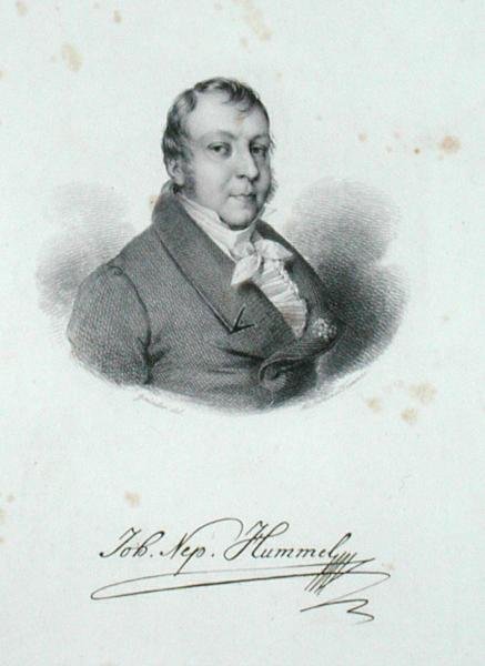 Johann Nepomuk Hummel (1778-1837) door German School