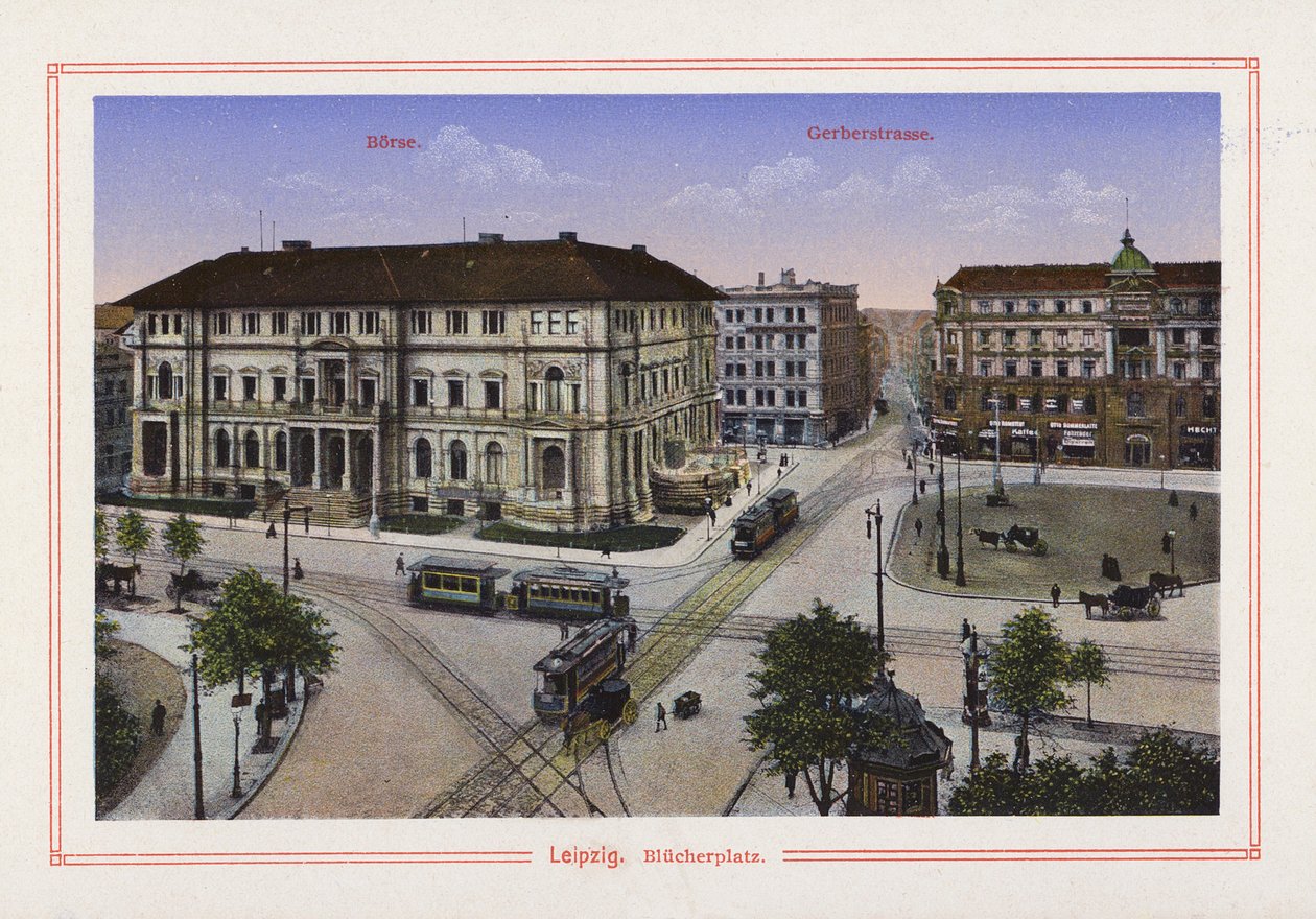 Leipzig, Blucherplatz door German School