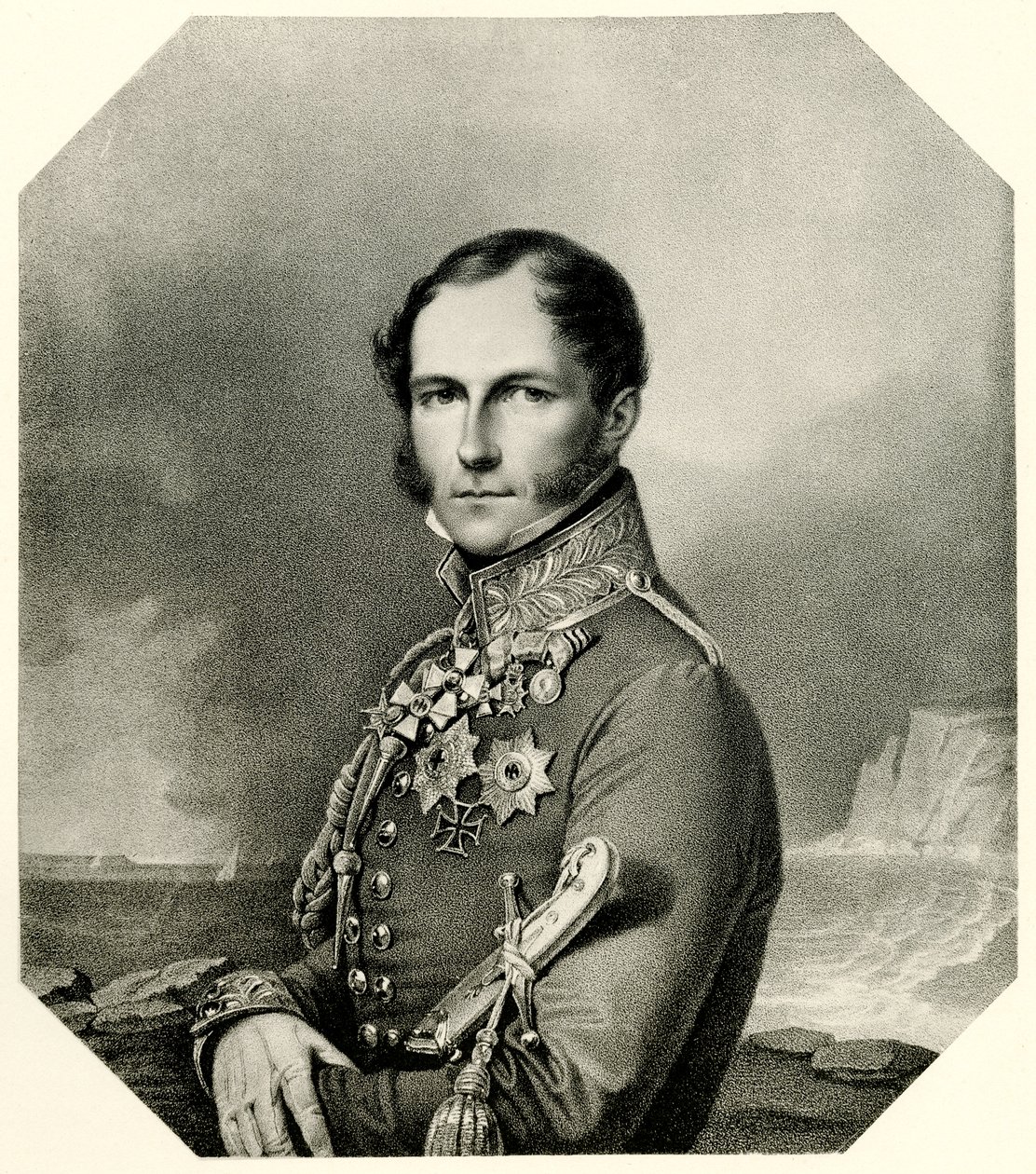Leopold I door German School