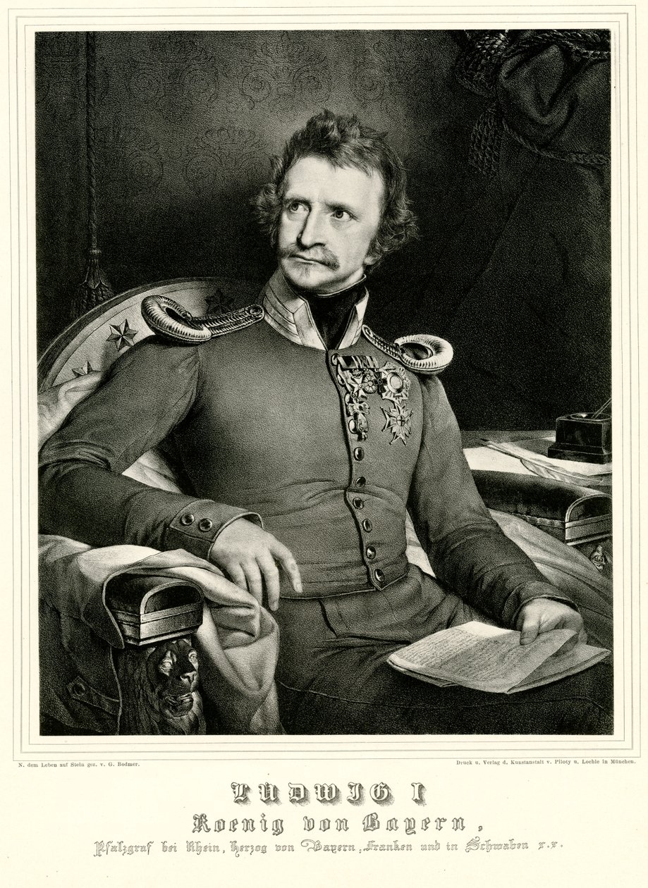 Ludwig I., 1884-90 door German School