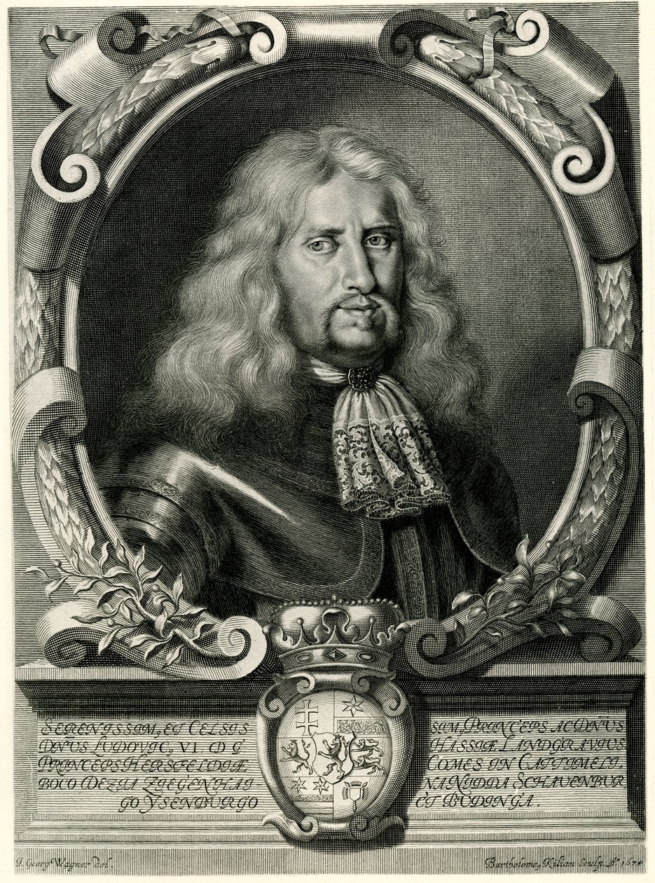 Lodewijk VI door German School