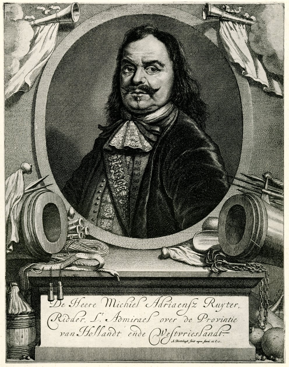 Michiel Adriaenszoon de Ruyter door German School