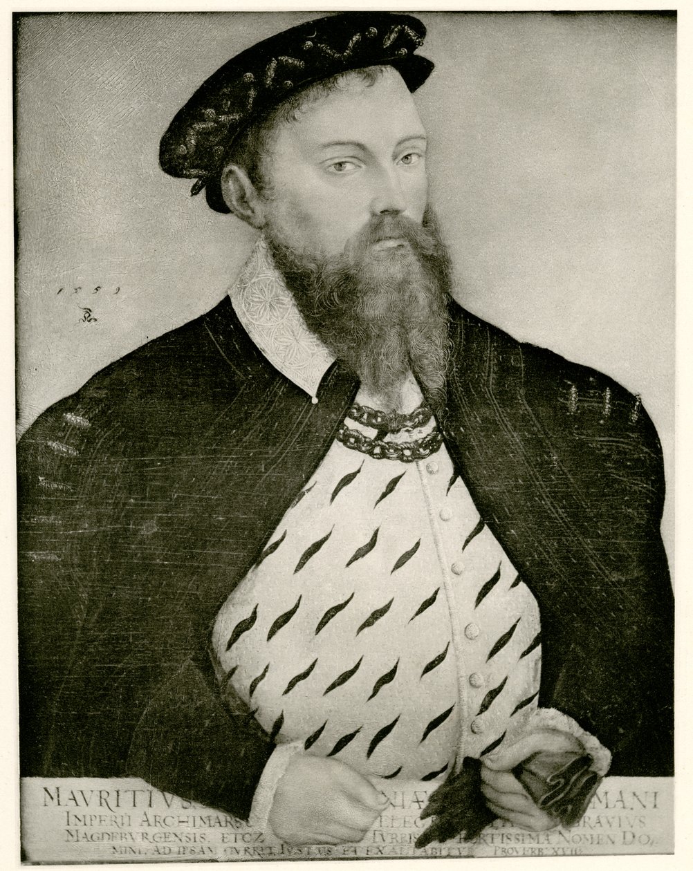 Maurits van Saksen door German School