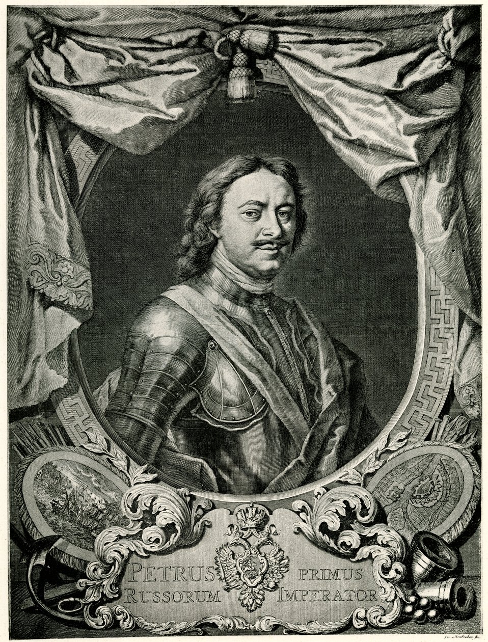 Peter I de Grote door German School