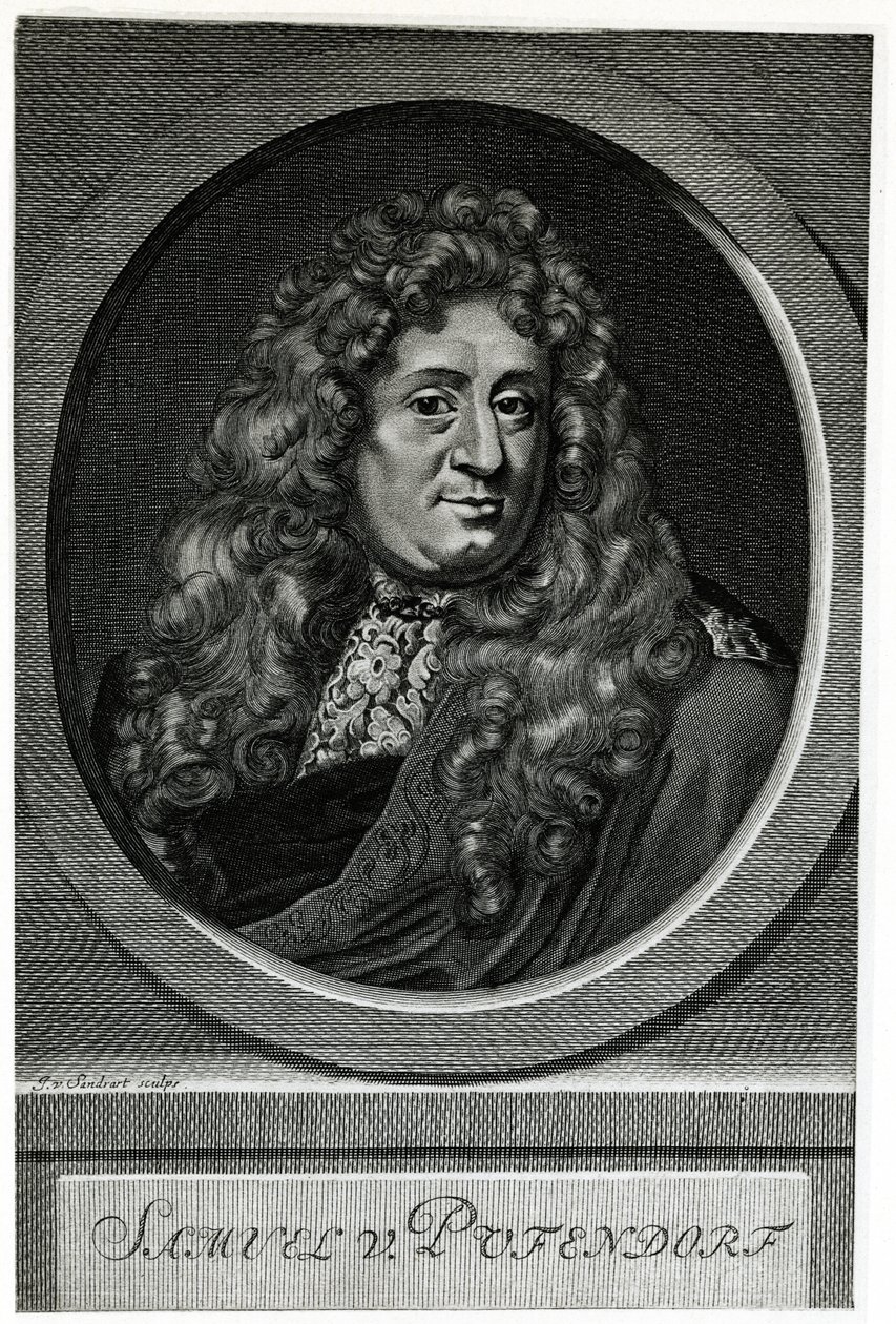Samuel Pufendorf door German School