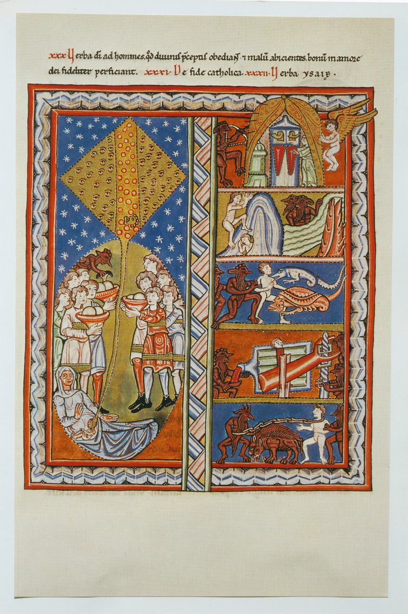 Scivias, Codex Rupertsberg door German School