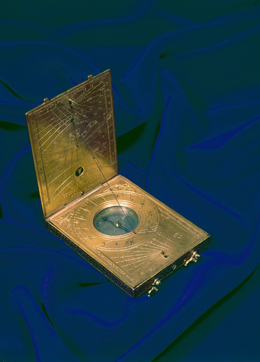 Tablet zonnewijzer, 1592 door German School