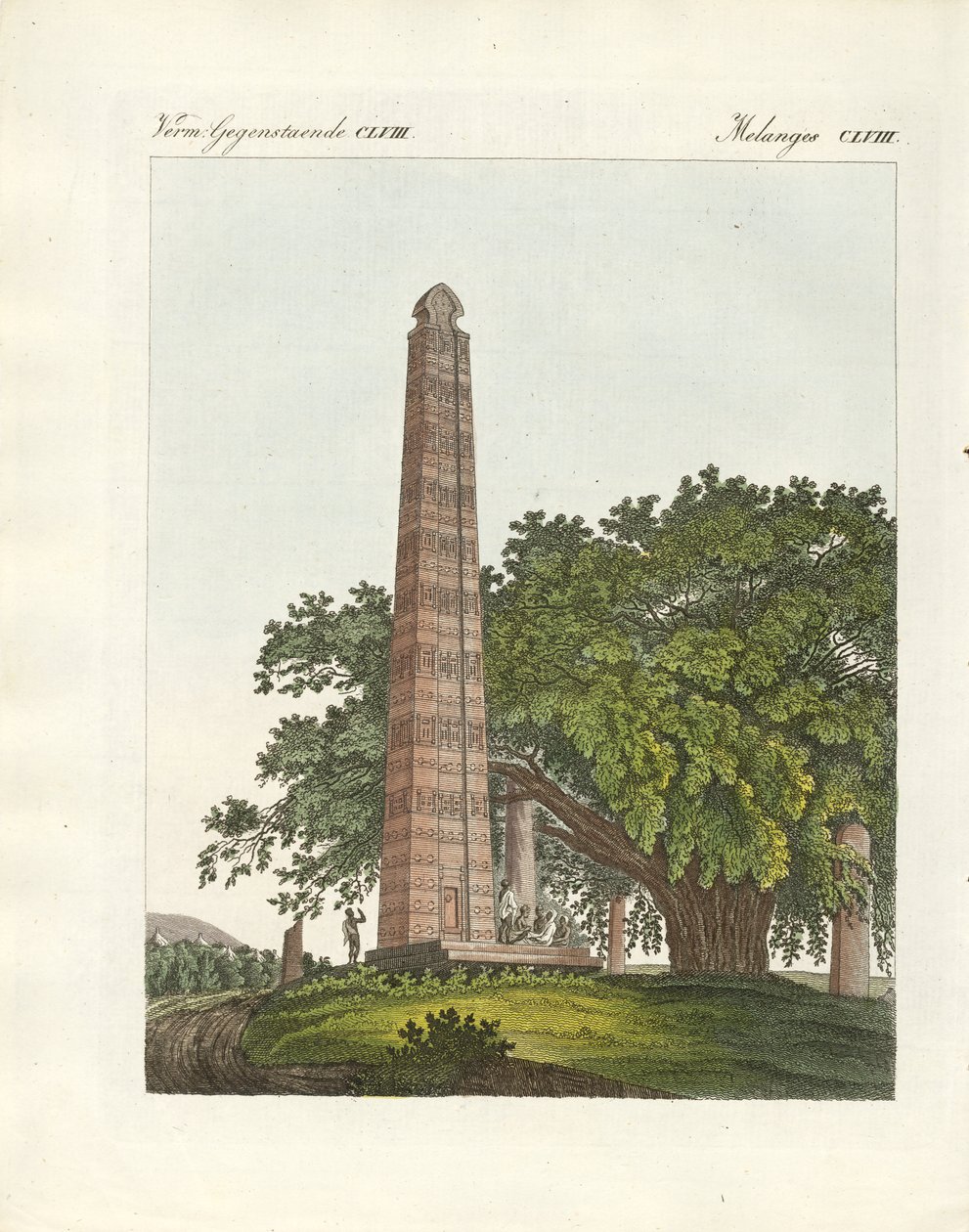 De Obelisk van Axum door German School