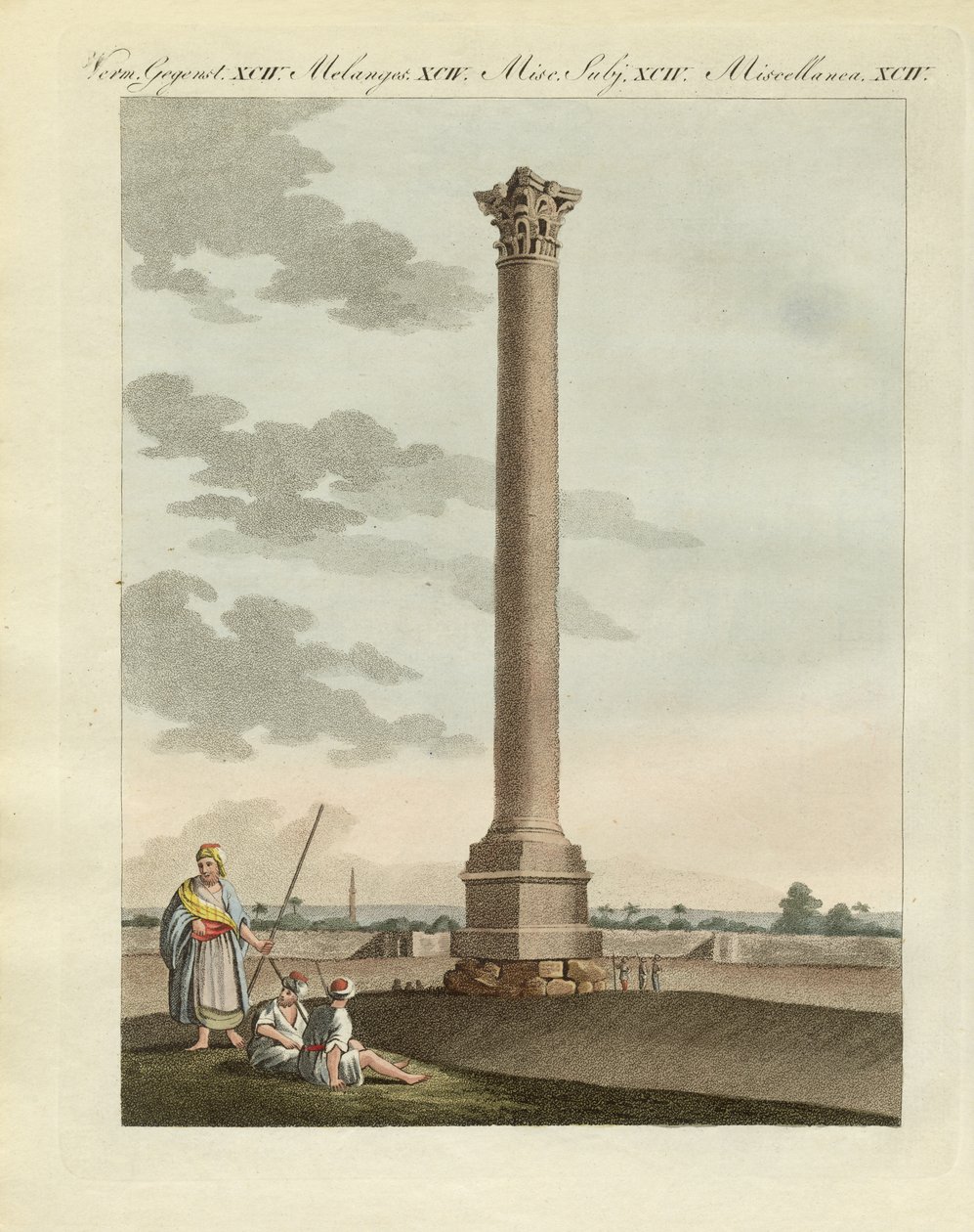 De Pompeiaanse zuil door German School