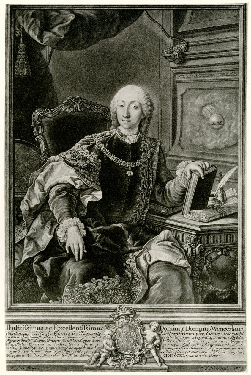 Wenzel Anton Fürst von Kaunitz door German School