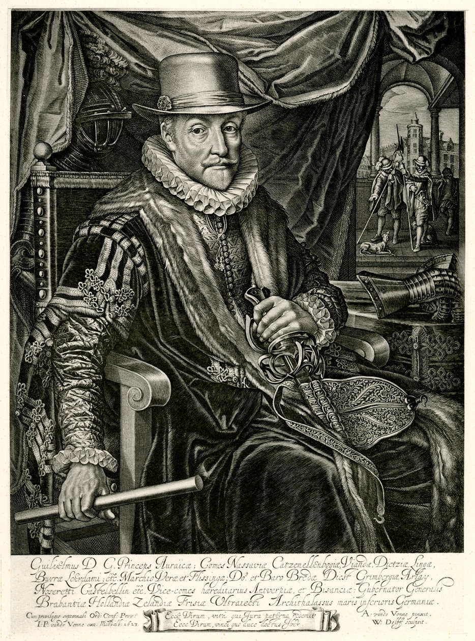 Willem I van Nassau-Oranje door German School