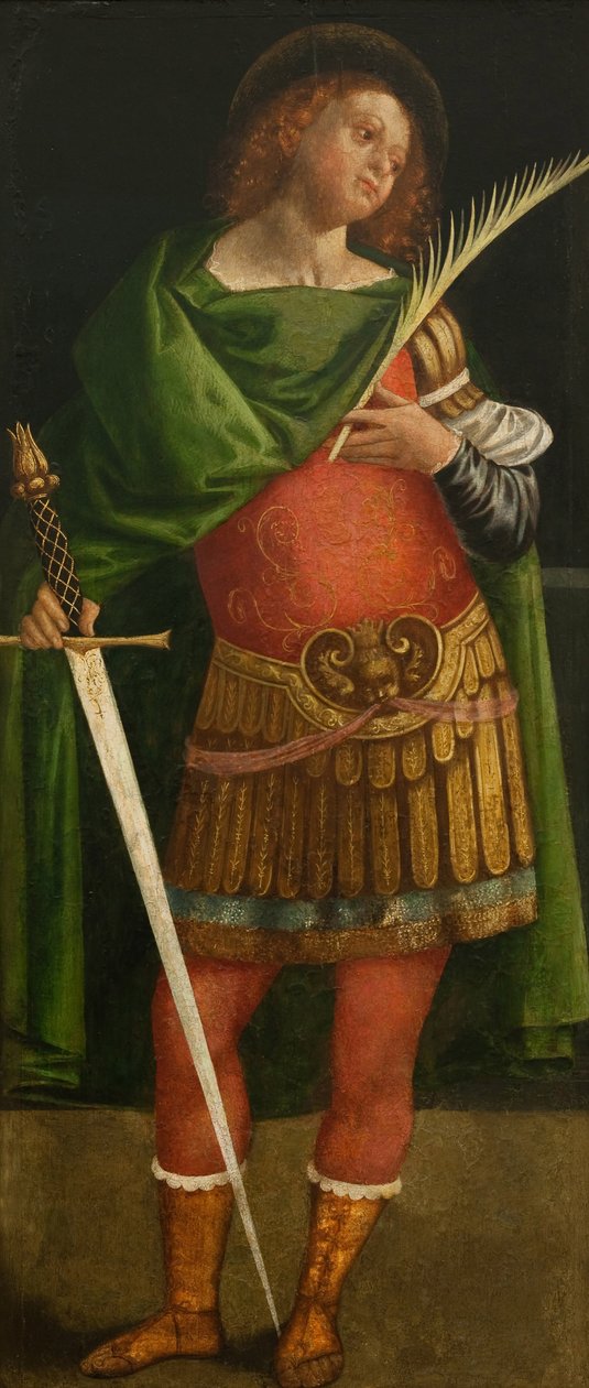 Sint Protase door Gerolamo Giovenone