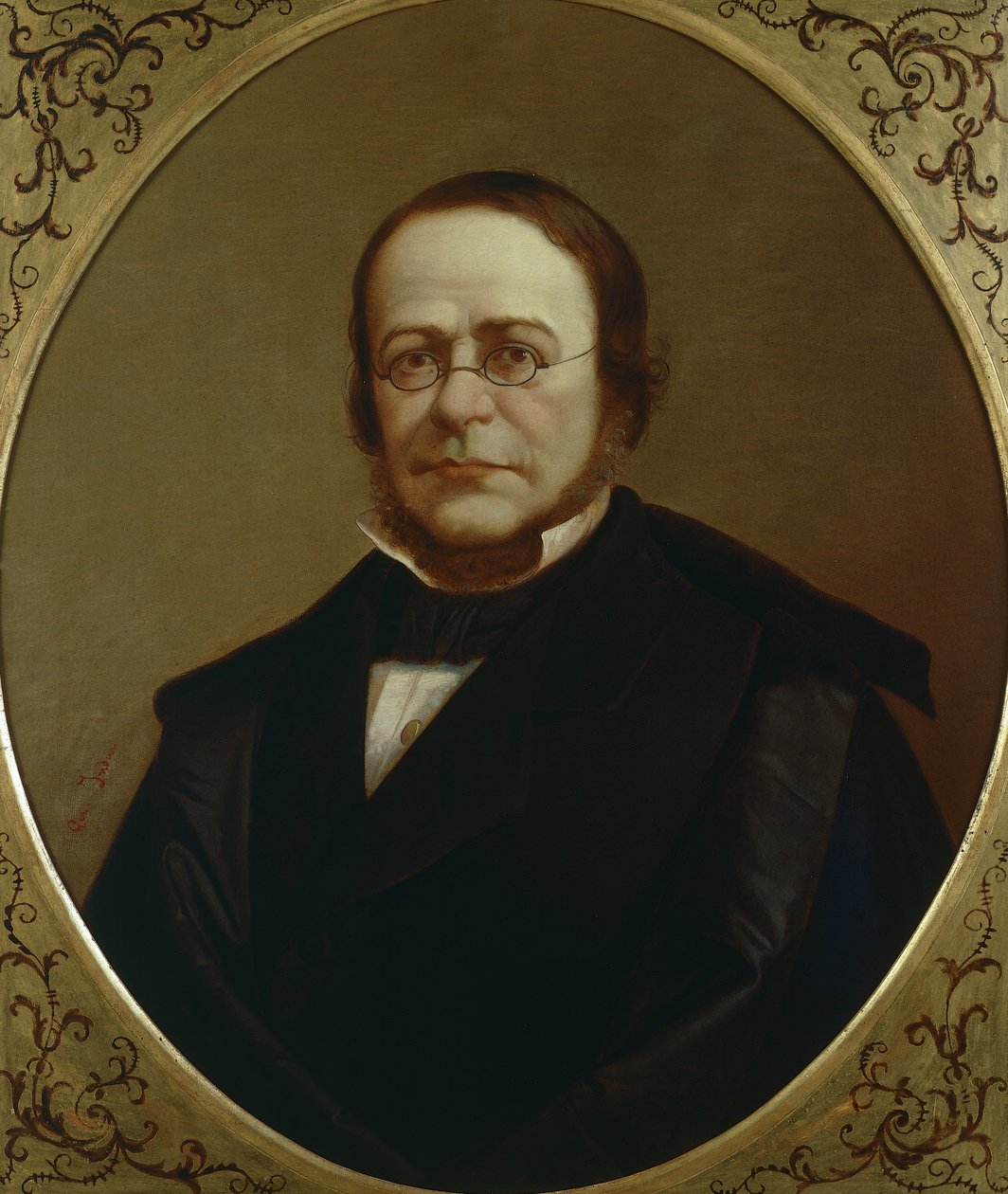 Graaf Camillo Benso di Cavour door Gerolamo Induno