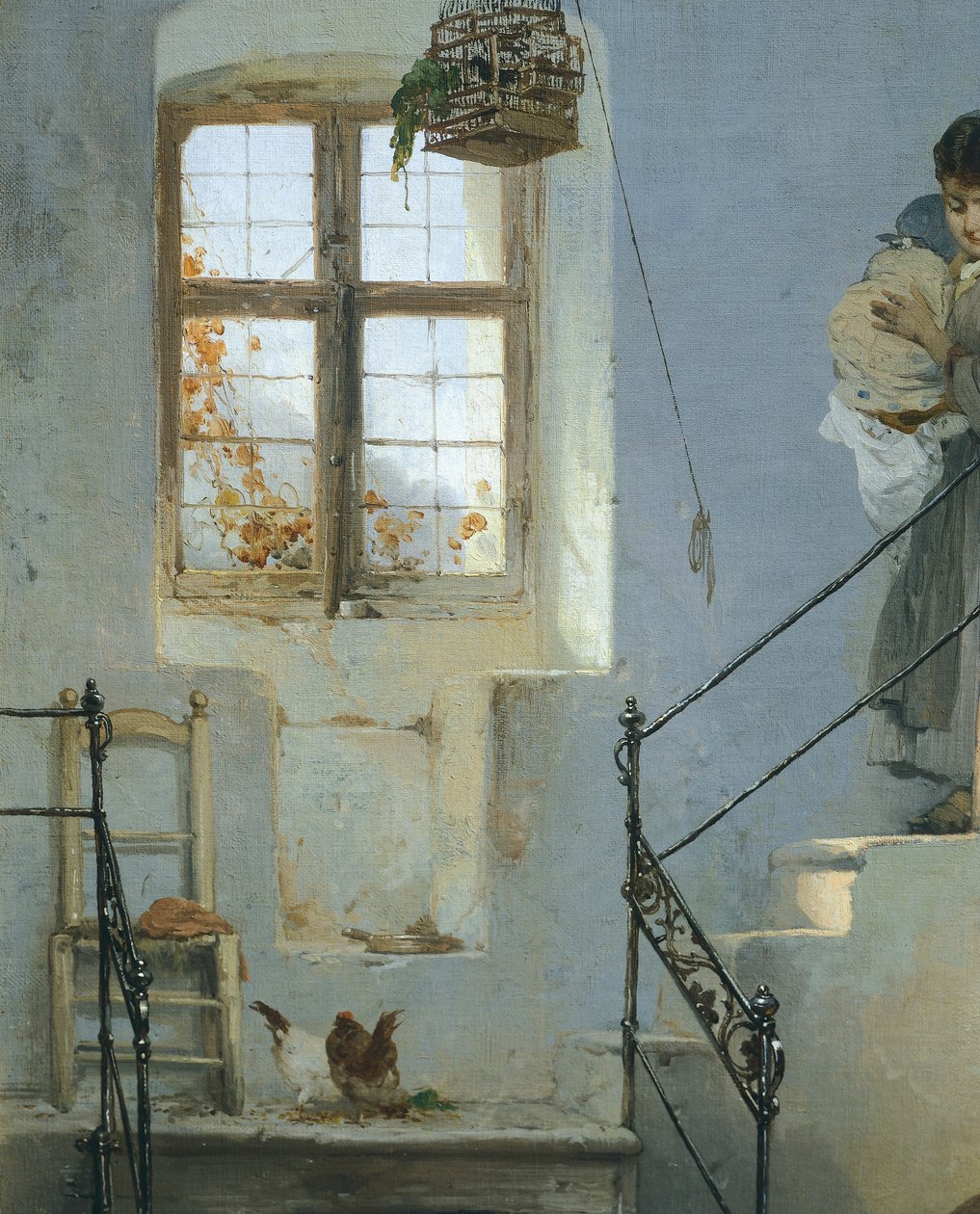 Brief uit het kamp door Gerolamo Induno