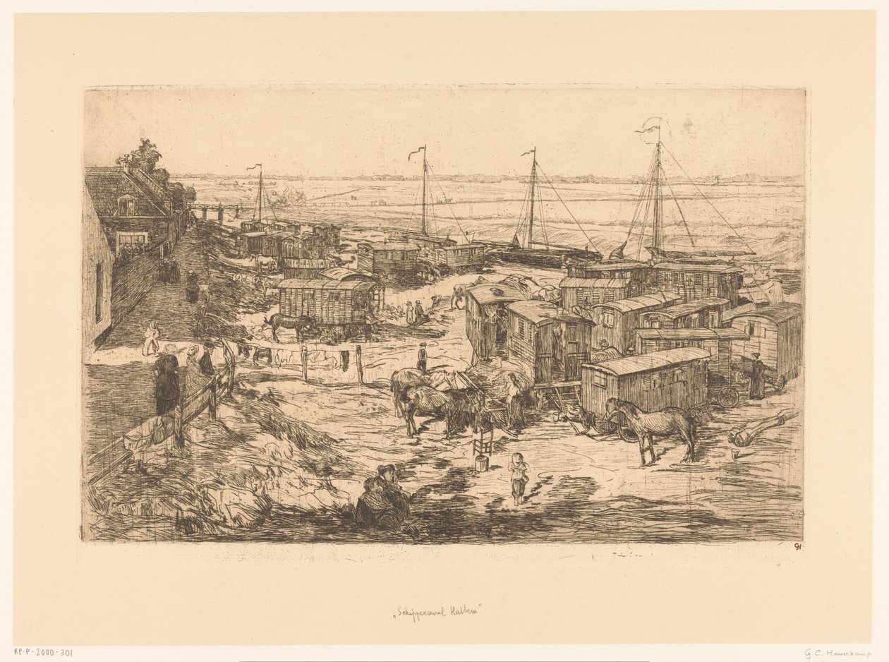 Schipperswal, Hattem door Gerrit Haverkamp