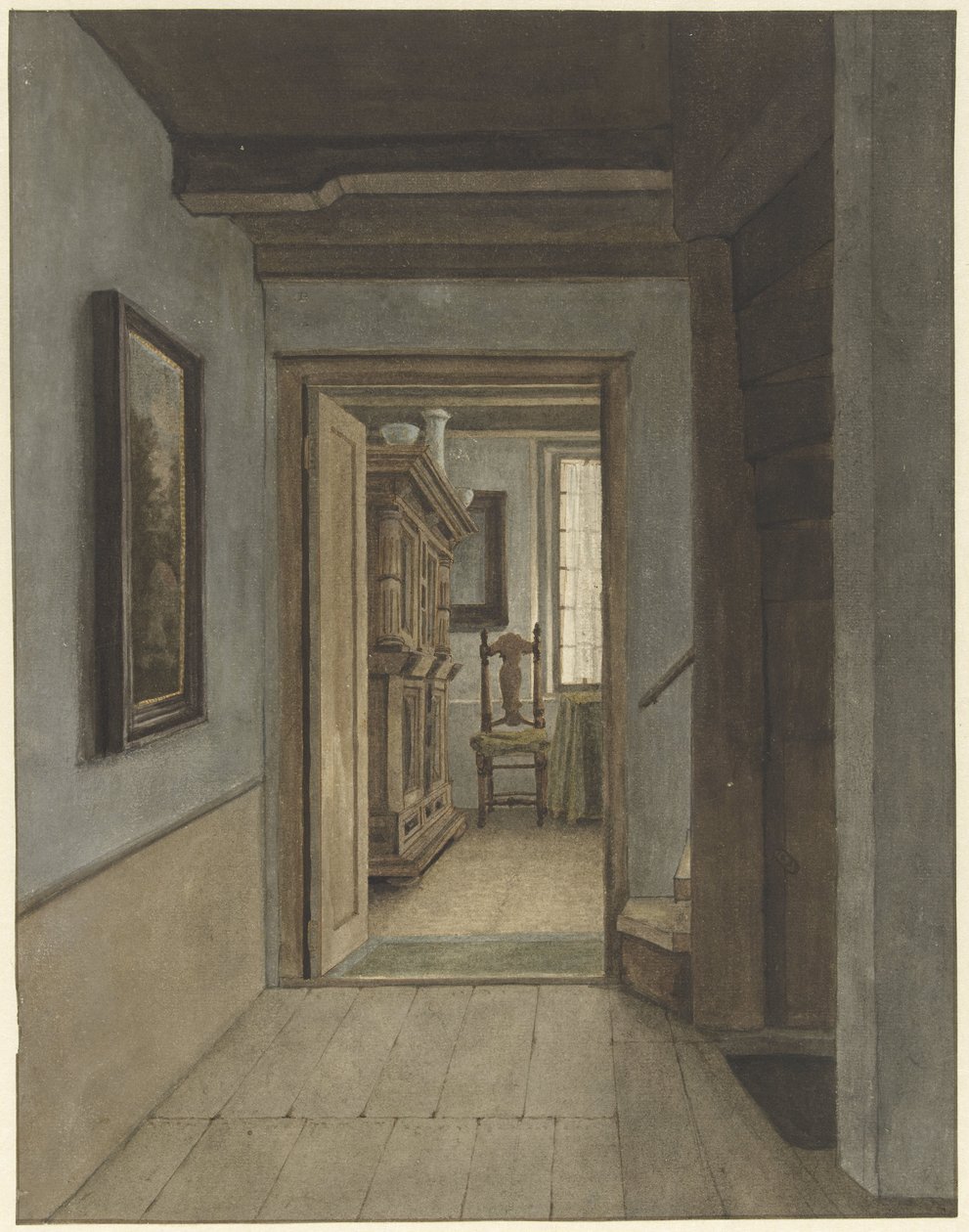Binnenhuis door Gerrit Lamberts