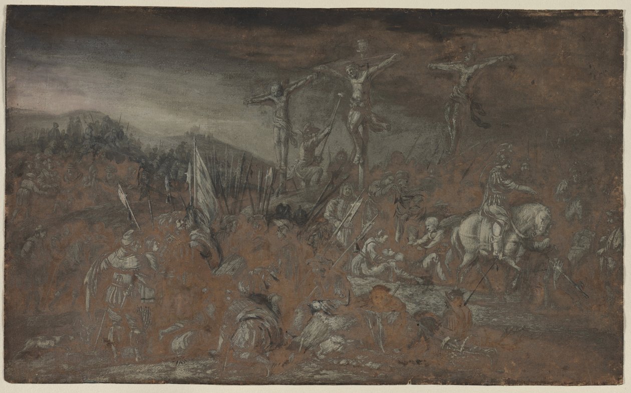 De Kruisiging door Gerrit van Battem