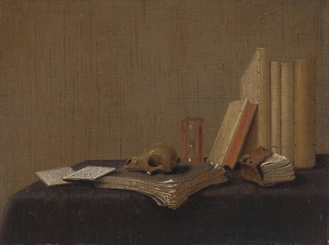Vanitas stilleven door Gerrit van Vucht