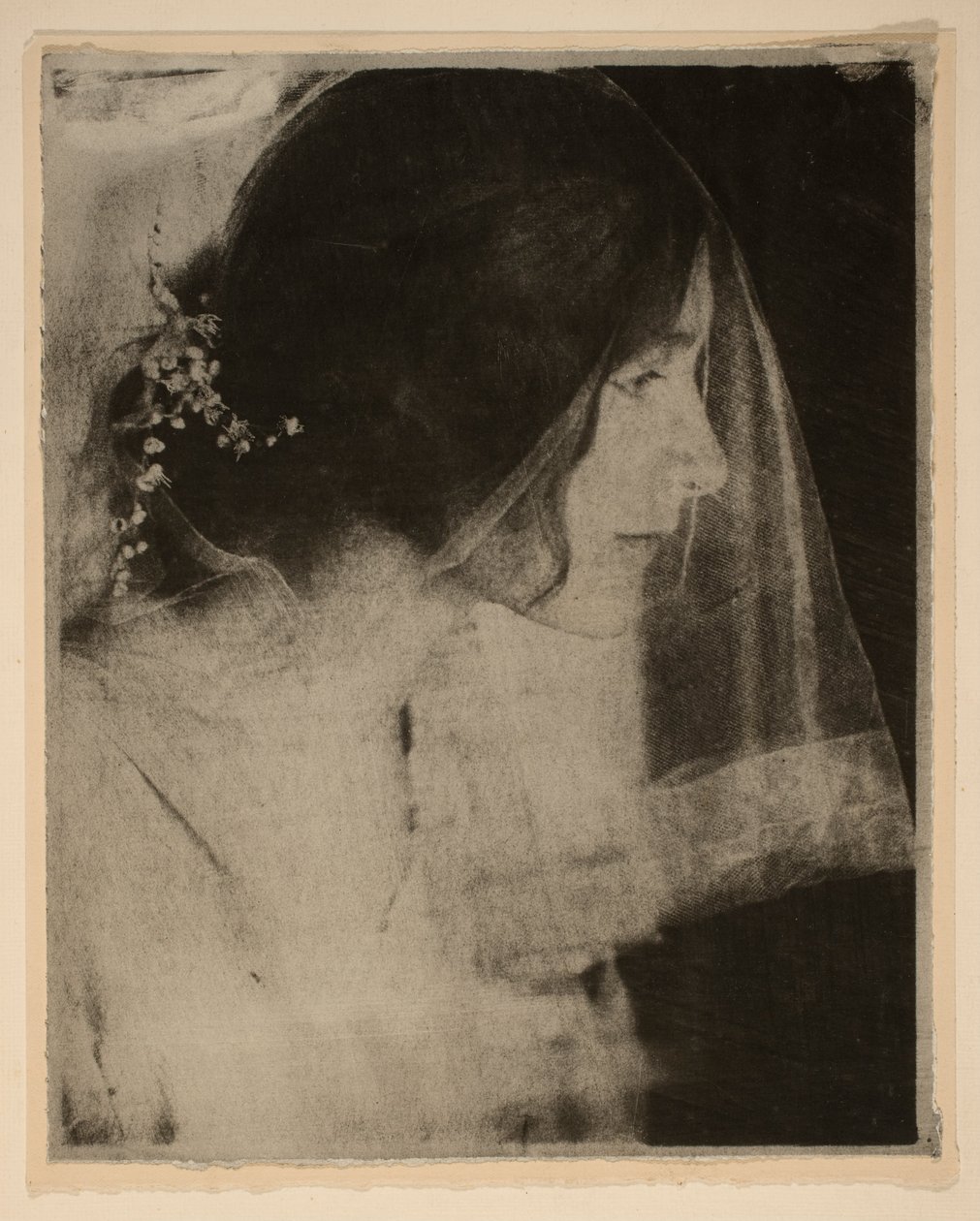 De Bruid door Gertrude Käsebier
