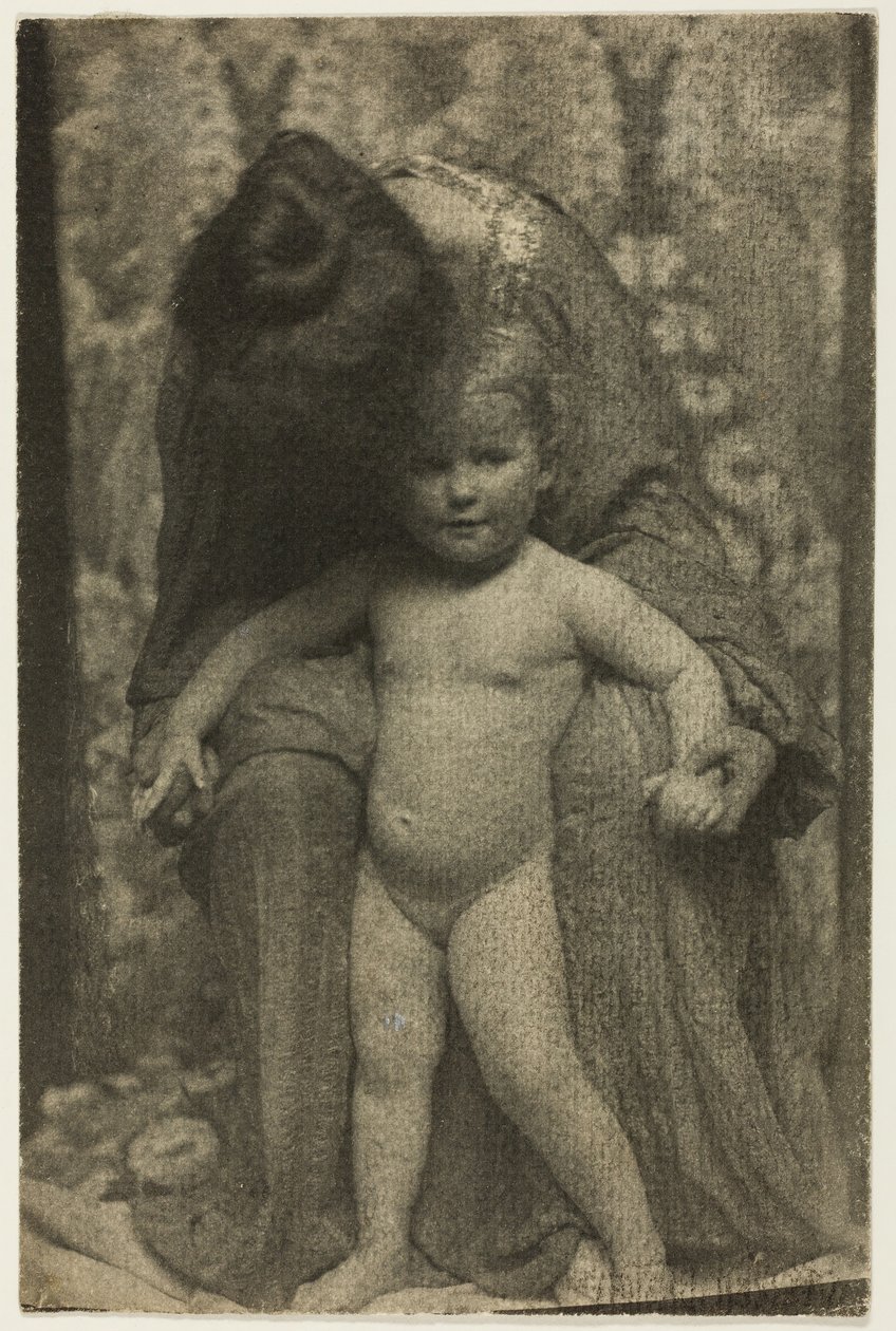 Moeder en kind door Gertrude Käsebier