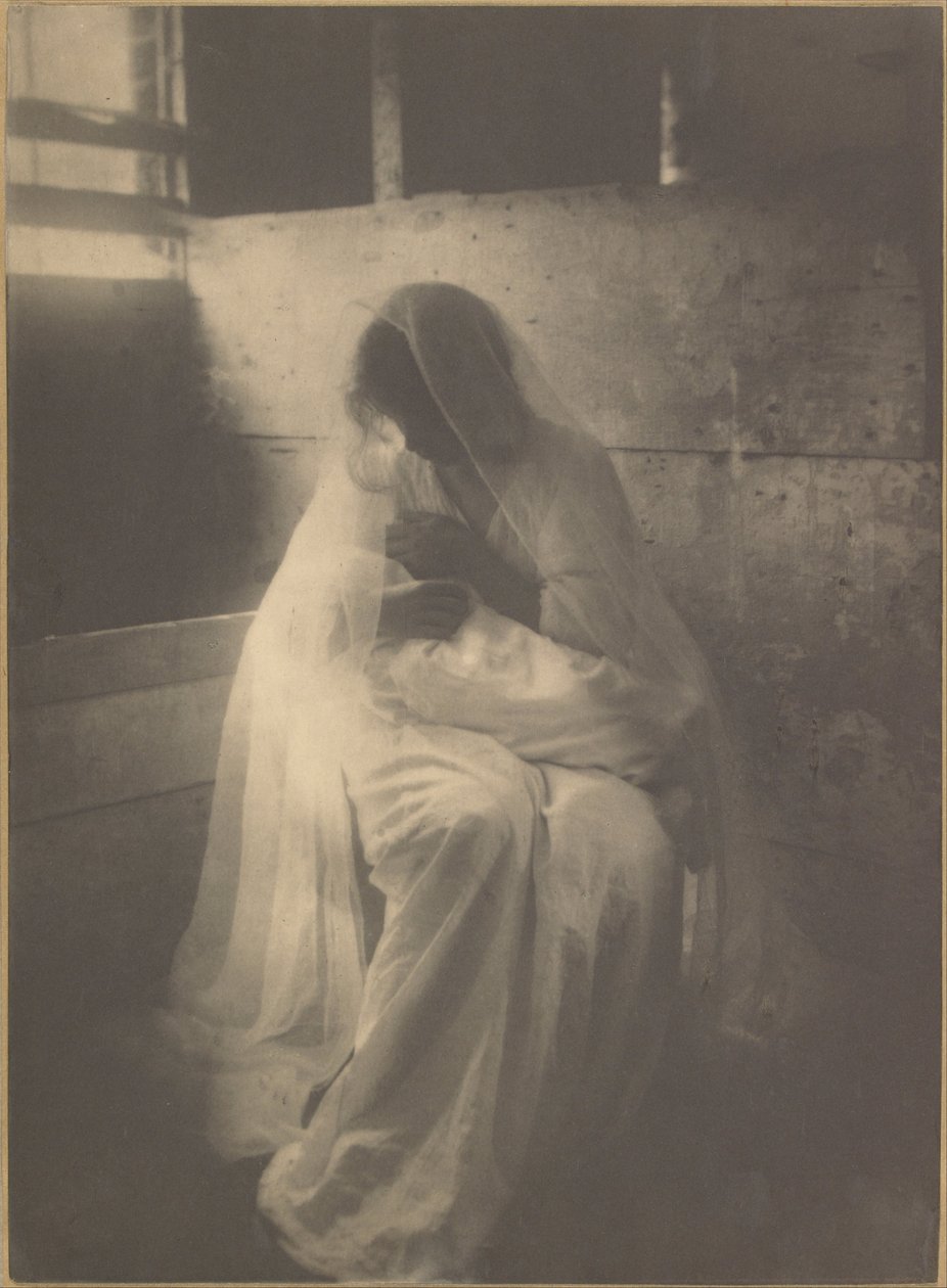 De Kribbe (Ideaal Moederschap) door Gertrude Käsebier