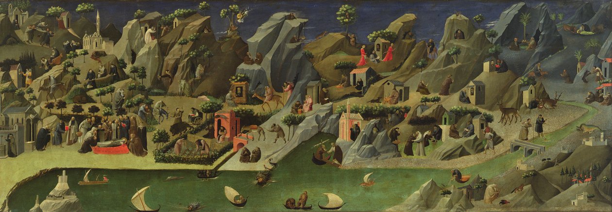 De Thebaid, ca. 1410 door Gherardo Starnina