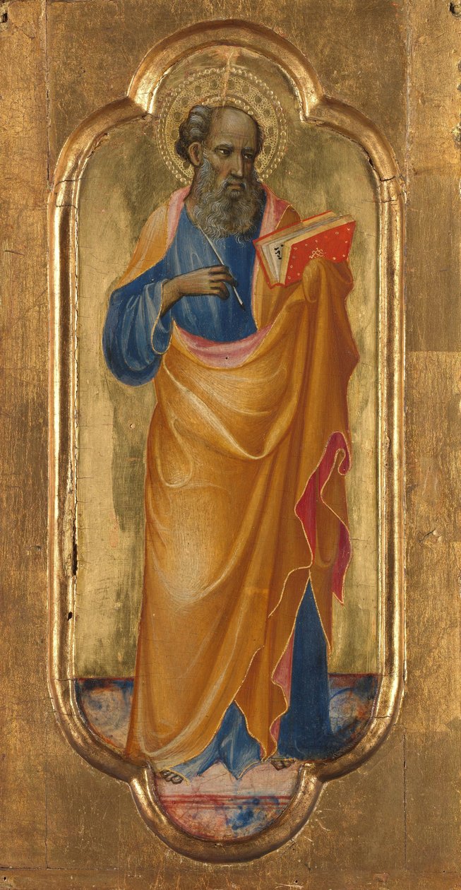 Twee Evangelisten door Gherardo Starnina