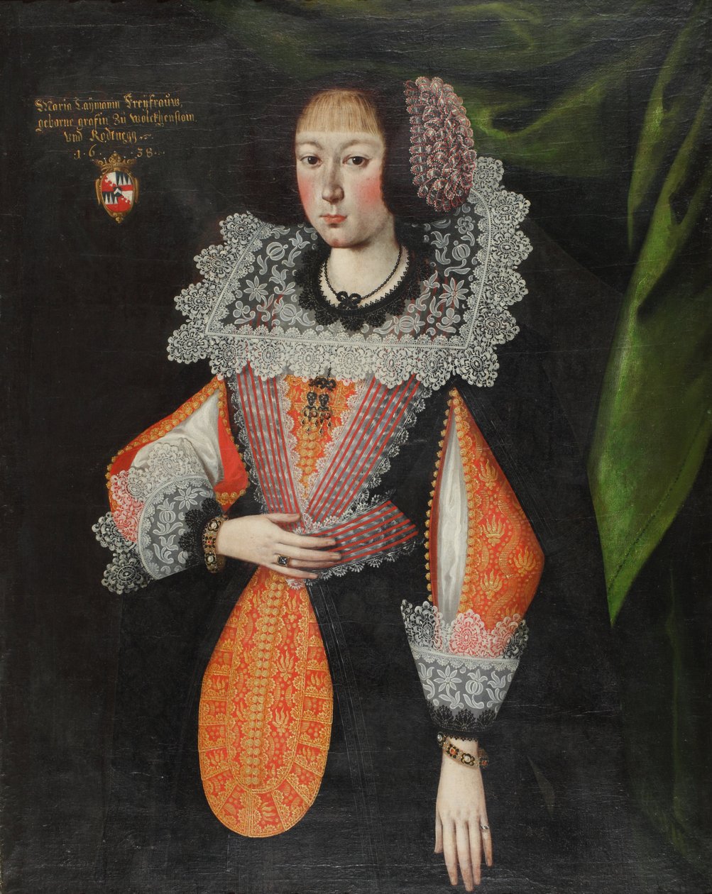 Barones Maria Laymann-Libenau door Giacinto Gimignani