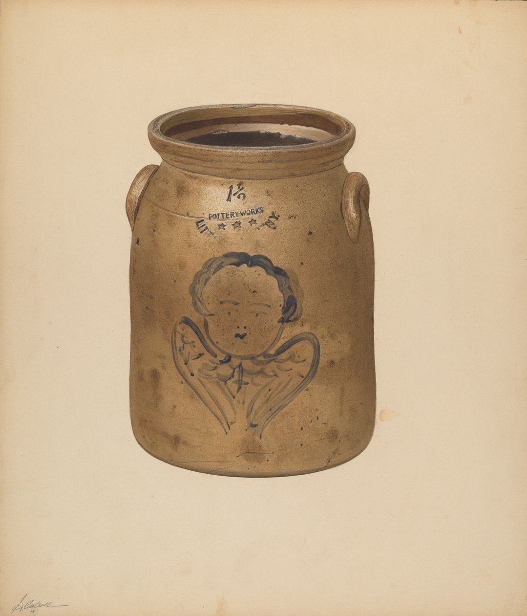 Pot door Giacinto Capelli